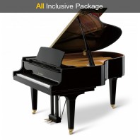 Kawai GL50 Grand Piano Polished Ebony All Inclusive Package